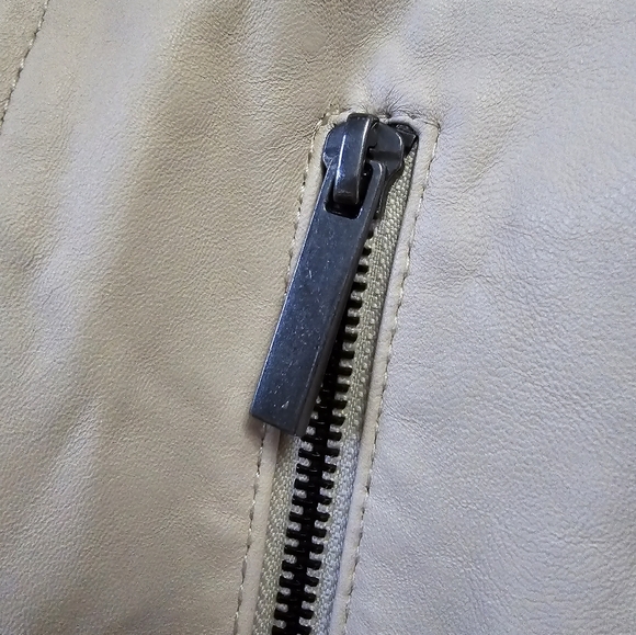 Victoria Secret Moto Leather Jacket - Picture 6 of 8